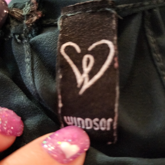 Windsor Blue Racerback Tank Top Size Small - Picture 3 of 4